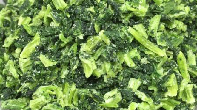 Daikon radish leaves