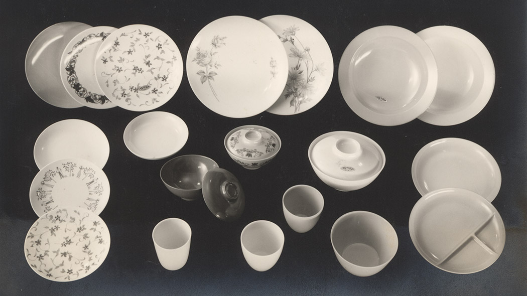 Melamine dishes