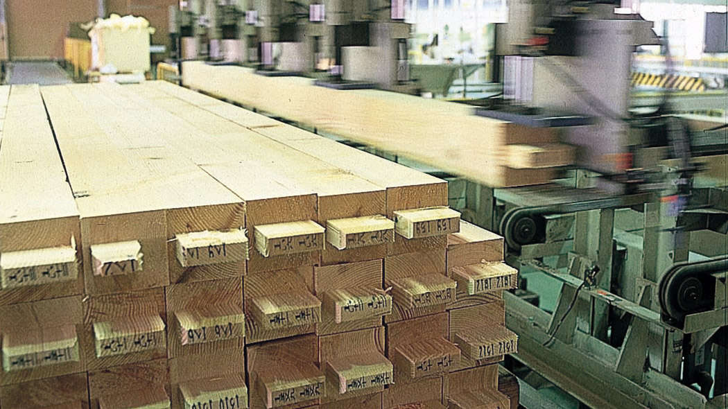 Precutting of construction material